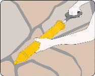 Vakuumska pištola za fugiranje kamna in plošč 660mm