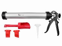 Alu pištola za fugiranje kamna in plošč + nastavki