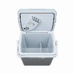 Prenosni turistični hladilnik 25L s funkcijo gretja 12-220V siv