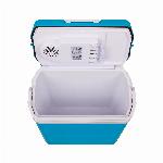 Prenosni turistični hladilnik 20L s funkcijo gretja 12-220V moder