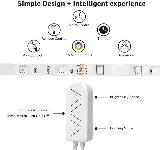 WIFI 10m Set LED trak RGB IP20 - 2x5m 5050 SMD