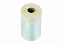 Slikopleskarska zaščitna folija s trakom 270cm x 20m