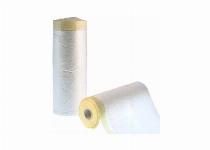 Slikopleskarska zaščitna folija s trakom 55cm x 20m