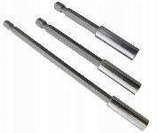 Set magnetnih podaljškov HEX za vijačnike 50 100 in 150mm