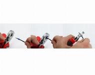 Krimp klešče za stiskanje tulcev votlic 0,25-10mm