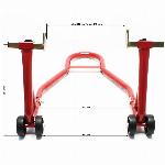 Zadnje stojalo za motorna kolesa 450kg - univerzalno