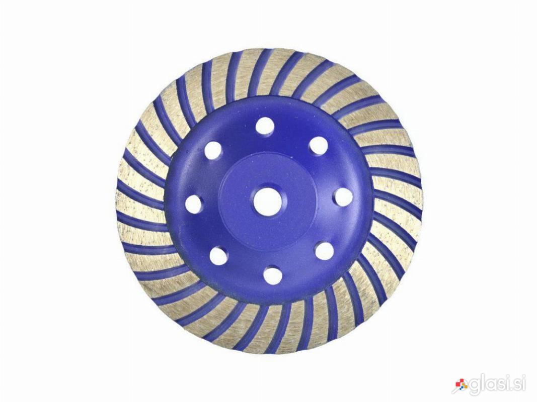 Turbo fina plošča za brušenje betona 125mm