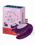 VIBRATOR ZA PARE Partner Double Joy Violet