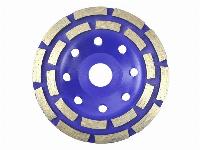 Diamantna plošča za brušenje betona 125mm dvovrstna