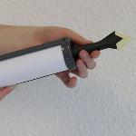 2 v 1 Pokrovček za nanašanje in glajenje silikonskih mas