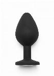 ANALNI ČEP Toy Joy Diamond Black Medium