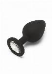 ANALNI ČEP Toy Joy Diamond Black Medium
