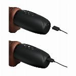 TOPLOTNI VIBRATOR King Cock Plus Triple Threat Brown
