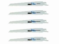 5x list žage lisičji rep za les in mavčne plošče 150mm