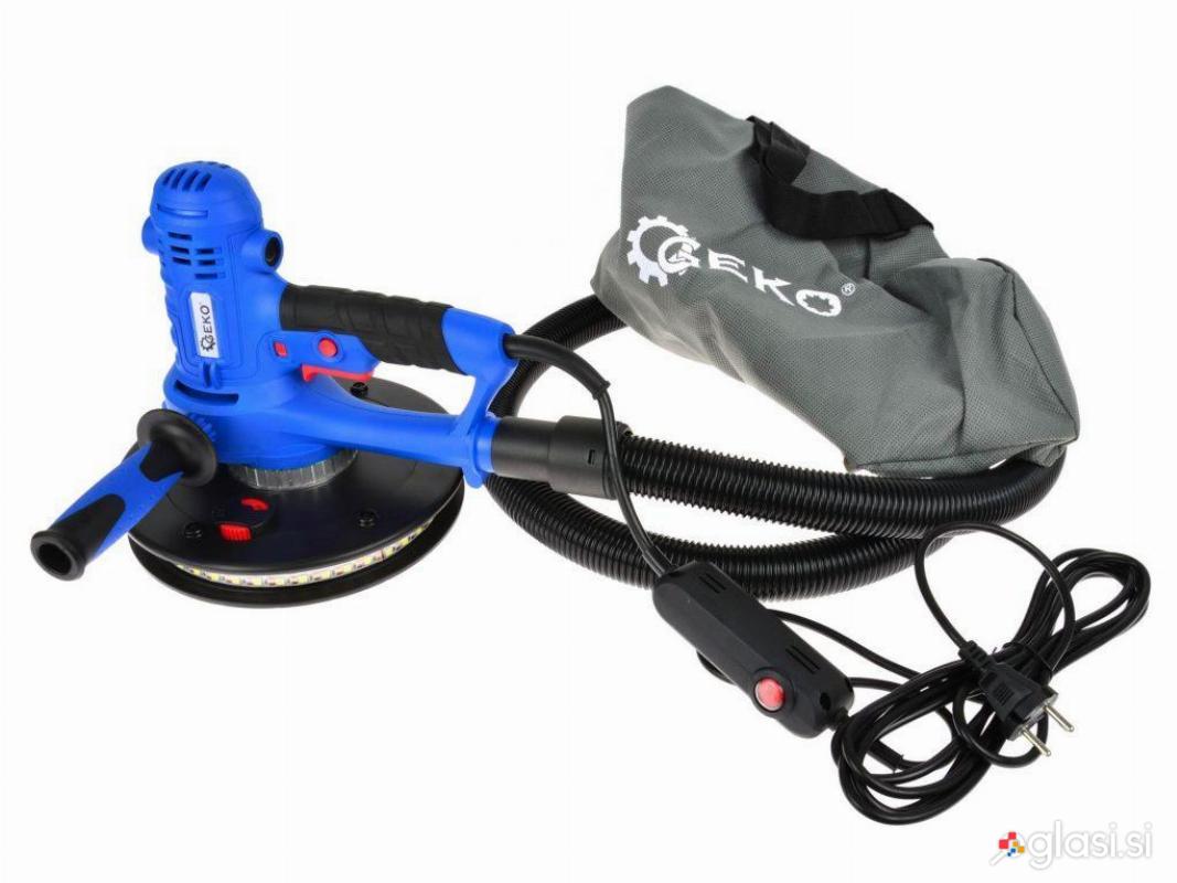 Brusilni stroj za stene 190mm z LED trakom + sesalna vreča