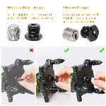 Vijačni adapter 1/4 na 5/8 za laserske stative