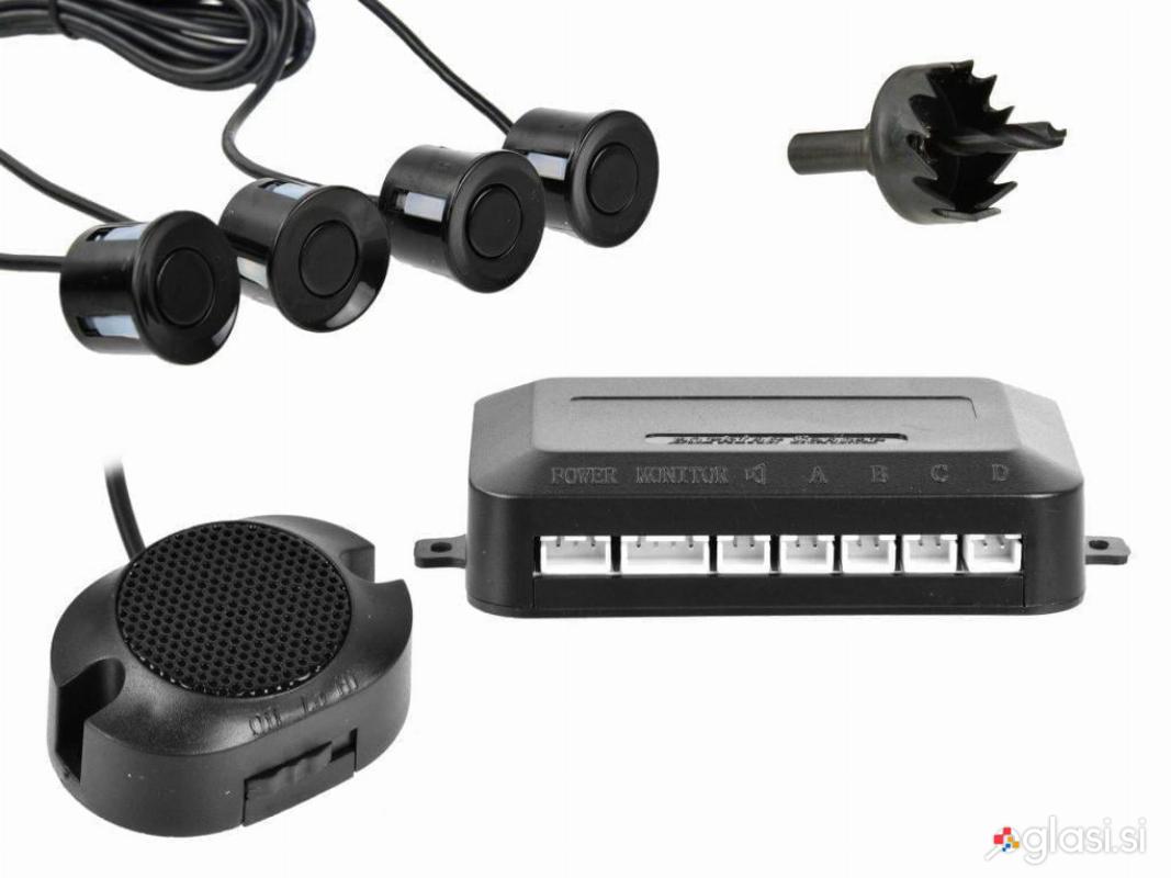 Set 12V avto parkirni senzorji + zvočnik