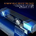 Aku. LCD soundbar bluetooth zvočnik in budilka USB SD