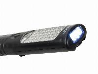 LED Akumulatorska delavniška svetilka 28+4+3 LED + avto polnilec