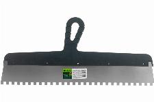 Zobata inox gladilka za polaganje keramike 450mm