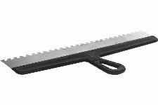 Zobata inox gladilka za polaganje keramike 450mm
