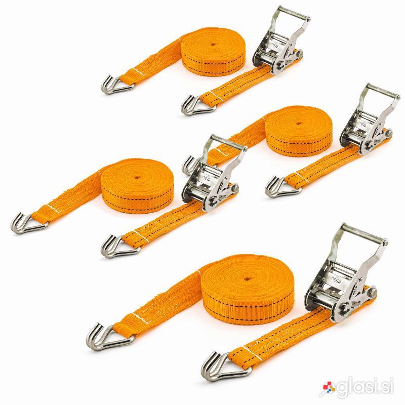 Komplet 4x povezovalnih trakov 6m gurtna 35mm