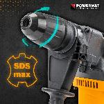2800W SDS MAX elektropnevmatsko kombinirano kladivo in vrtalnik 18J VCS