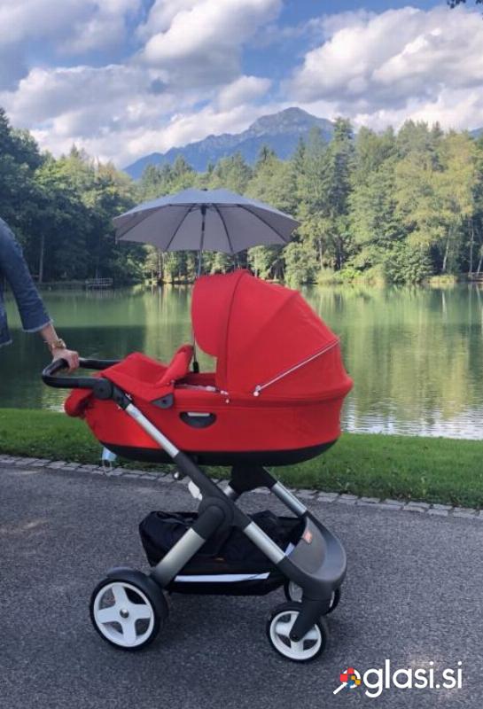 Otroški voziček Stokke Trailz komplet odlično ohranjen