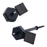 Solarna dekorativna LED vrtna svetilka kakadu 42cm 2W