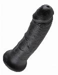 DILDO King Cock Black 8''