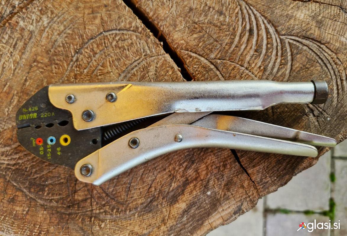 Klešče za izolir. kabelske čevlje tulce UNIOR No.426 tip 220A 0,5-6mm²