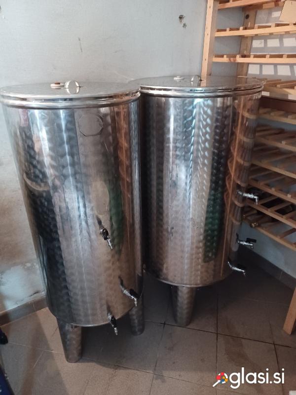 Inox sod 200L, 3 pipe
