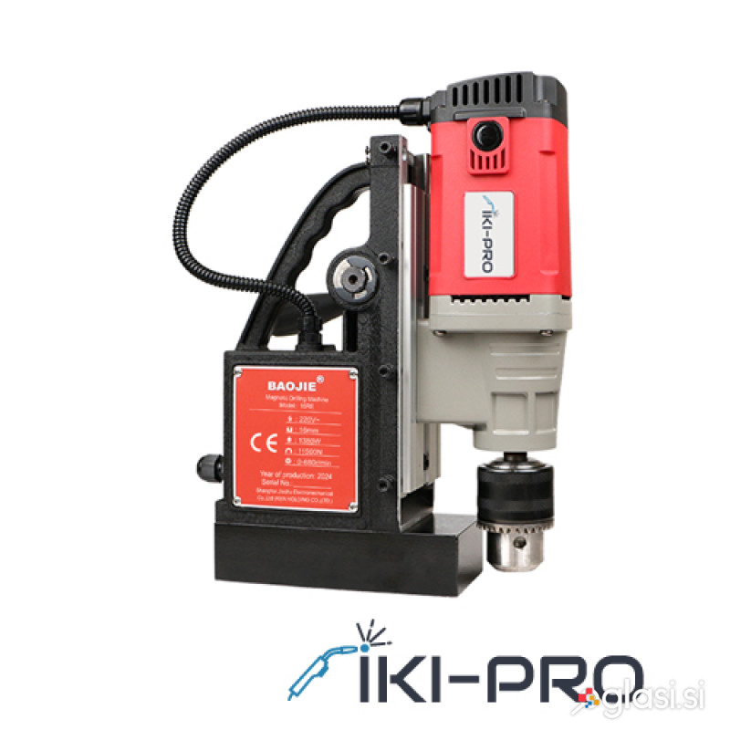 Magnetni vrtalnik 35 mm + vrezovanje navojev