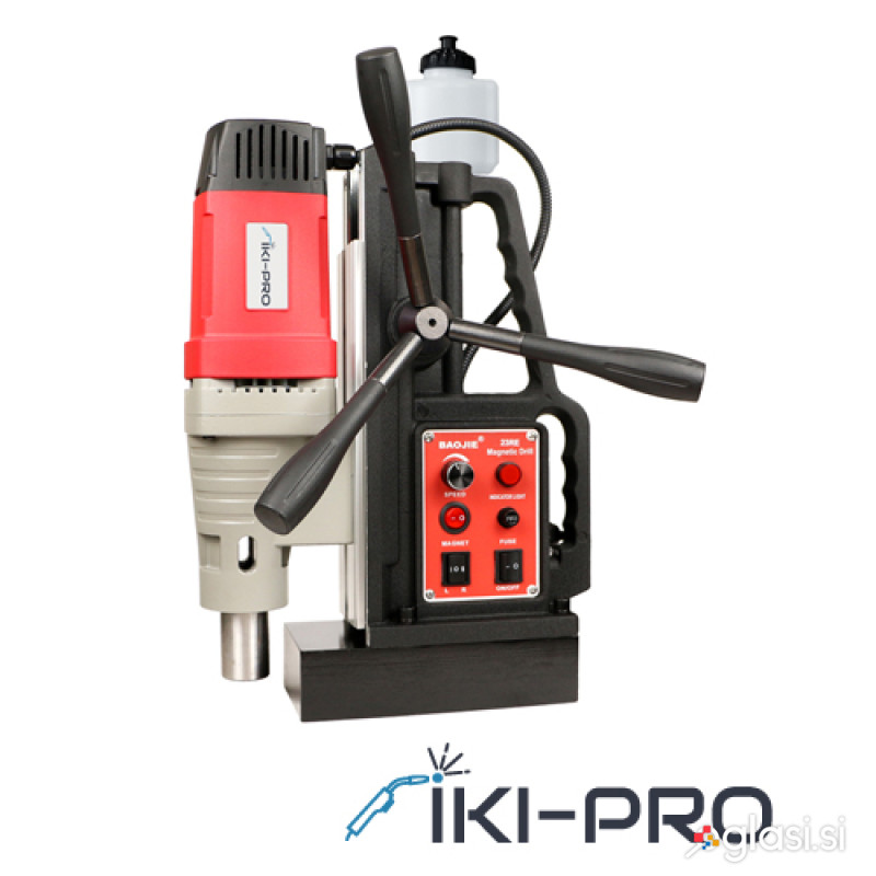 Magnetni vrtalnik 50 mm + vrezovanje navojev