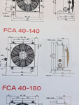 FCA 40-140 24V , 474151.ALL HLADILNIK HIDRAVLIČNEGA OLJA