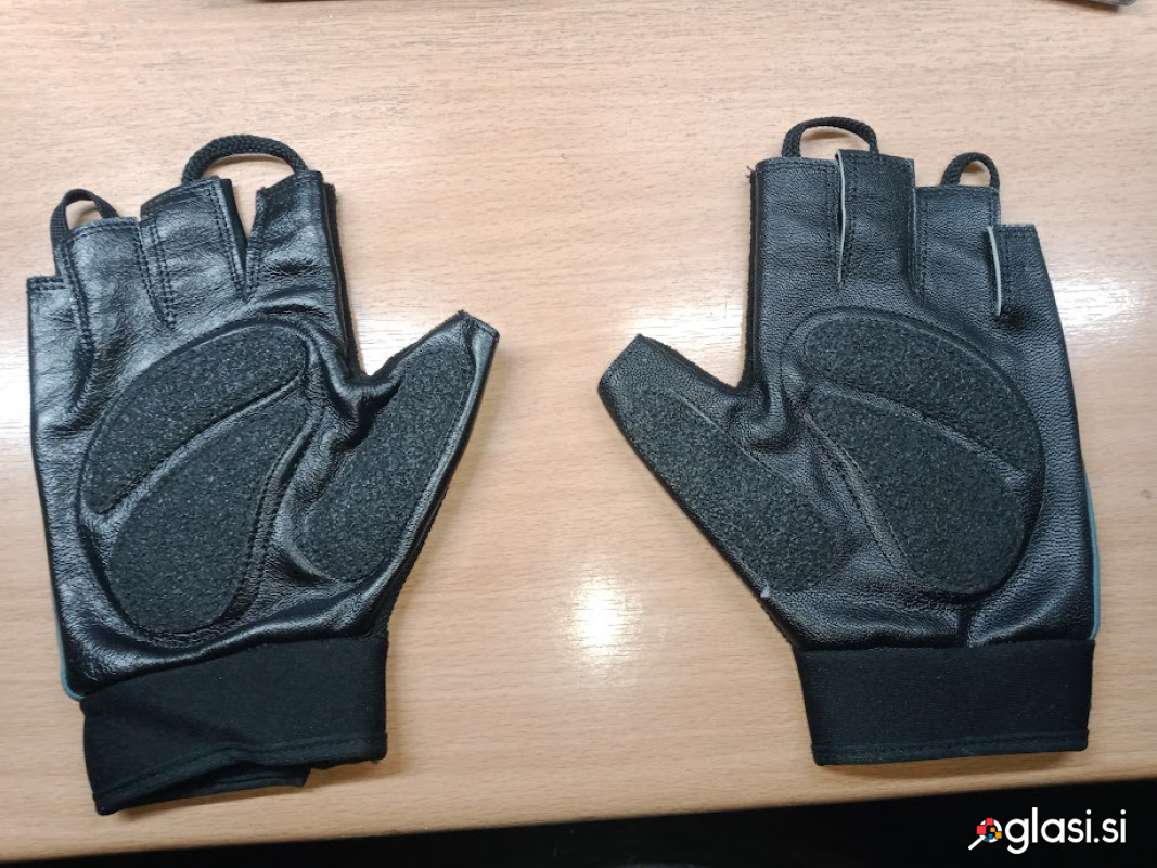 Tunturi fitnes rokavice Pro Gel, črne, L velikost