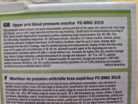 Aparat PC-BMG3019  merilnik krvnega tlaka - pritisk