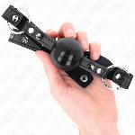 GAG Kink With Tip Rivet And Snap Lock Black (4 cm)