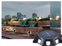 Vrtna solarna 8 LED talna svetilka 3000K