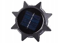 Vrtna solarna 8 LED talna svetilka 3000K