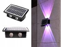 Solarna 1500mAH LED RGB dekorativna fasadna svetilka senzor mraka