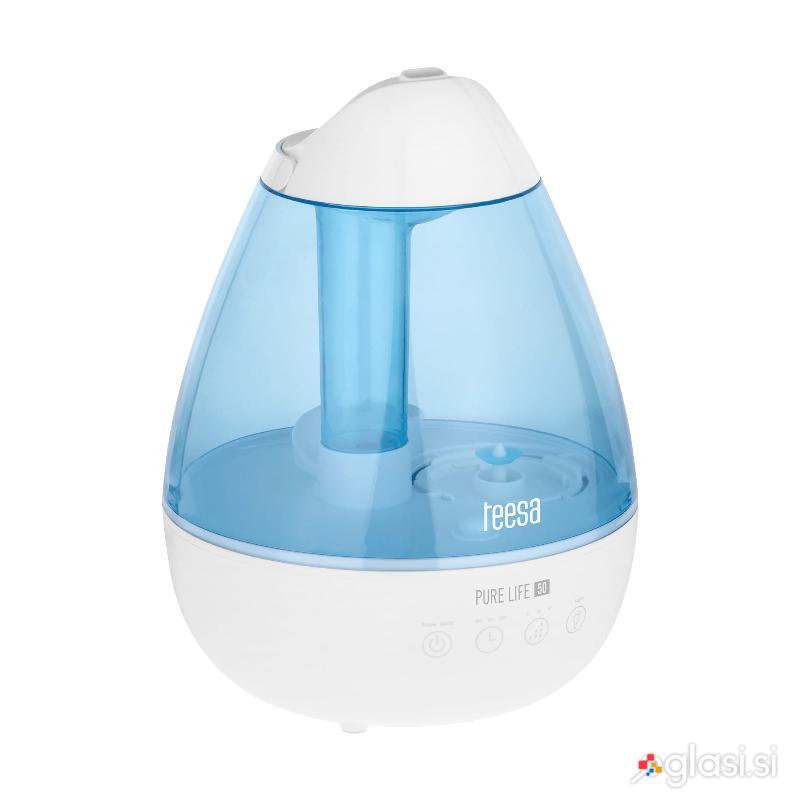 Ultrazvočni vlažilec zraka LED RGB difuzor 2200ml PURE LIFE 50