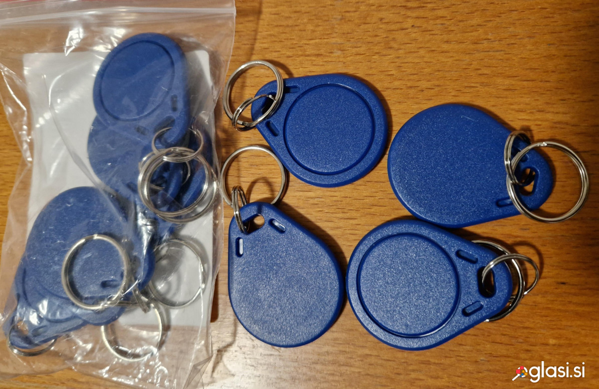 RFID ključki 10 kos Keycard