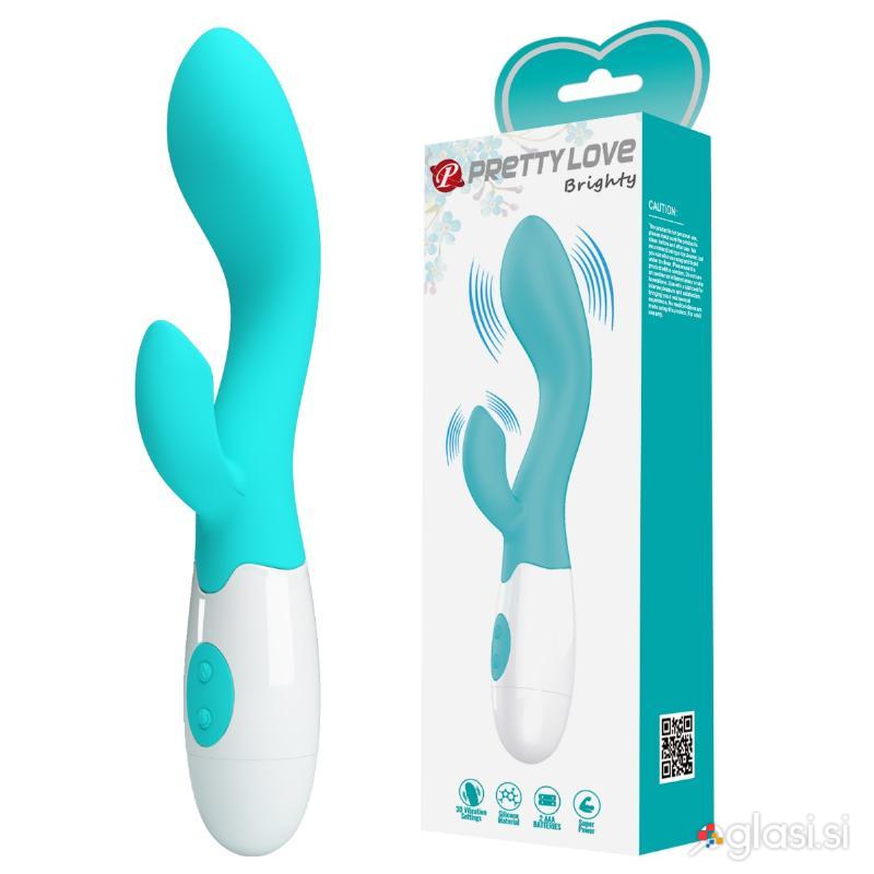 VIBRATOR RABBIT Pretty Love Brighty Green