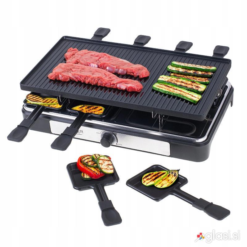 Električni Raclette namizni žar 1400W