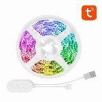 Pametni WiFi RGL LED trak USB Tuya Alexa Google Assistant 2,8m