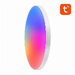 24W pametna LED WiFi nadometna svetilka 32cm RGBCW Tuya Alexa Google assistant