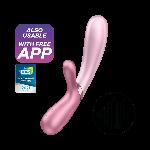 VIBRATOR RABBIT Satisfyer Hot Lover Pink / Dark Pink