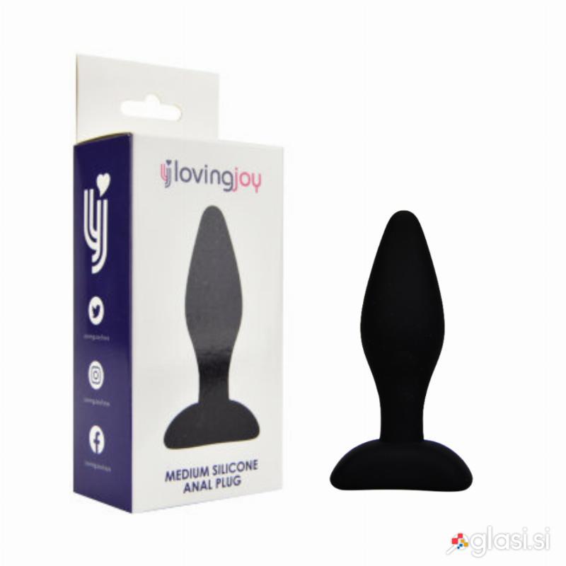 ANALNI ČEP Loving Joy Silicone Medium