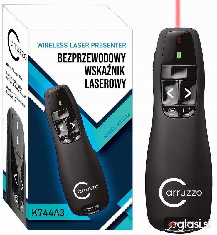 Rdeči laserski kazalnik USB za projekcije MS Office